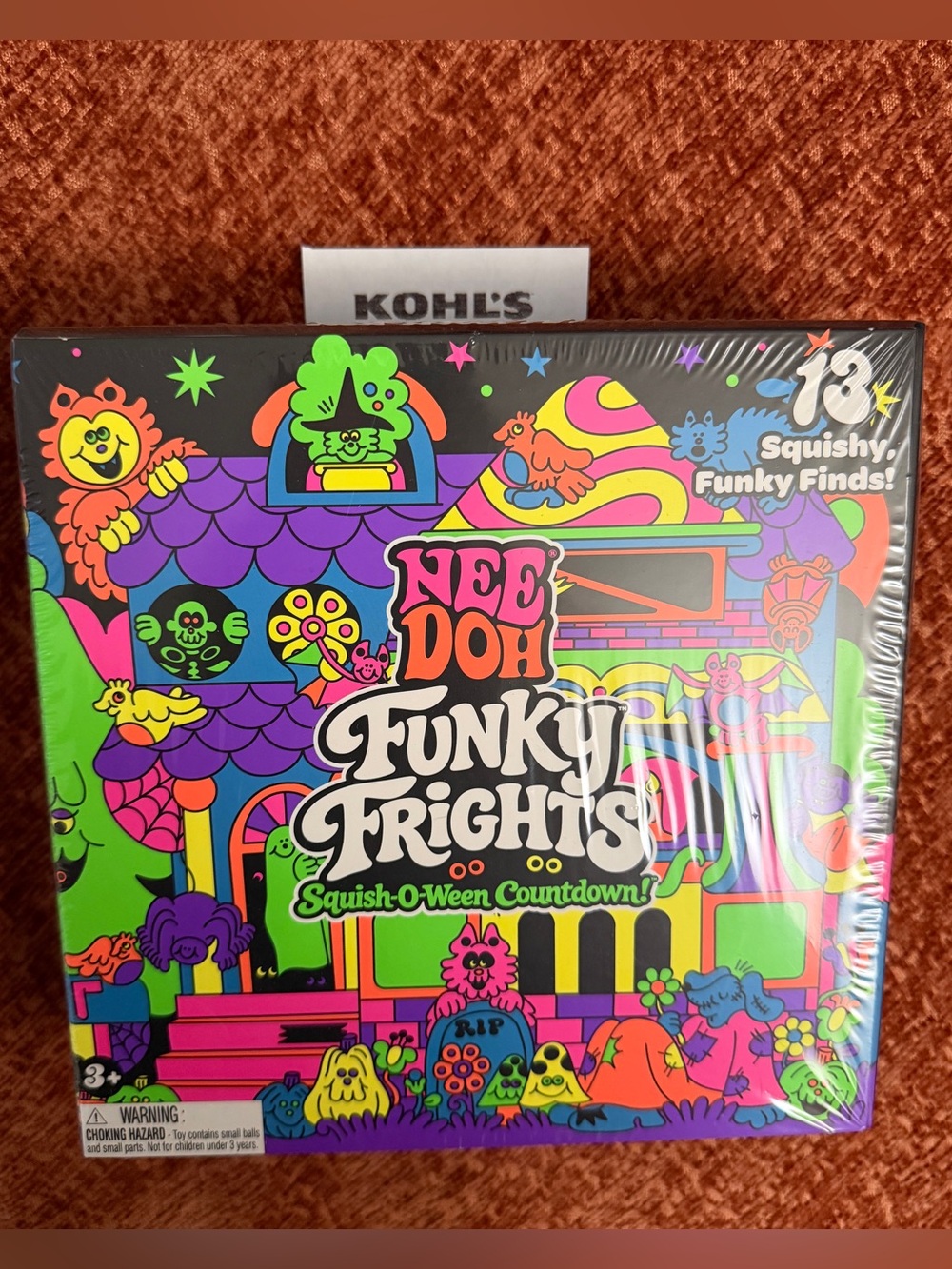 Authentic Needoh Funky Frights
Squish-O-Ween Countdown